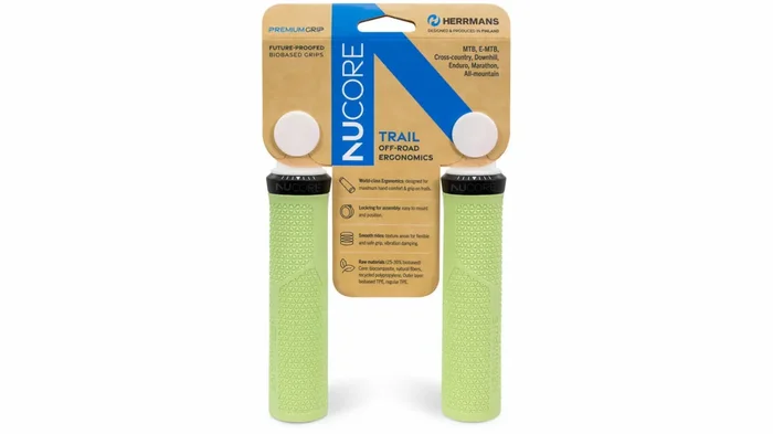 HERRMANS Griff „Nucore Trail“ SB-verpackt, 130 mm, peak, peppermi