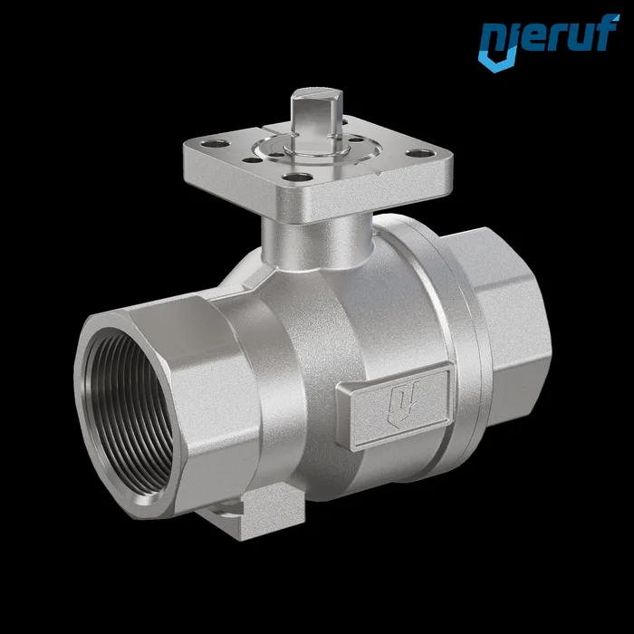 Hochdruck-Kugelhahn DN32 – 1 1/4″ Zoll GK06 ohne Handhebel