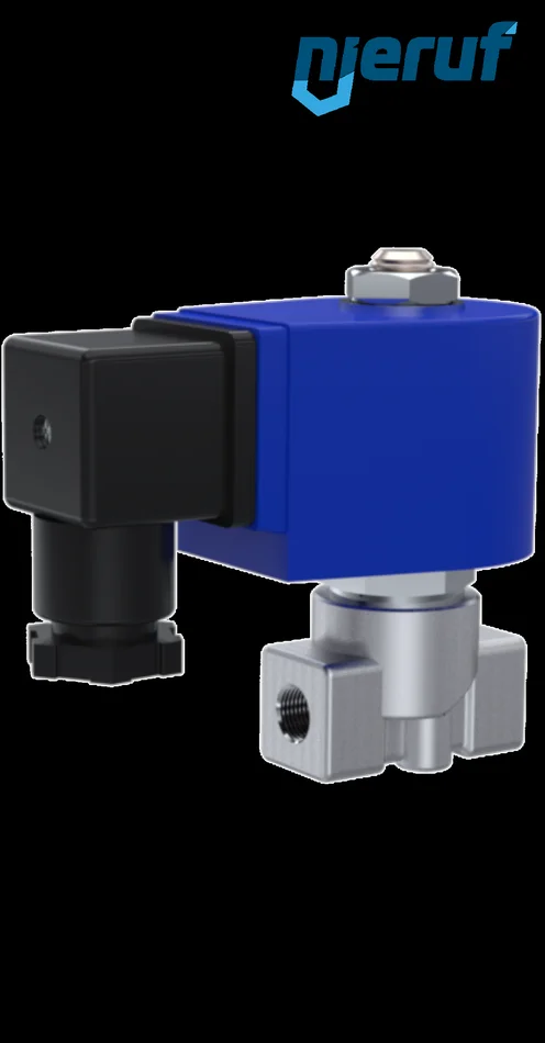 Hochdruck-Magnetventil G 1/4″ Zoll Edelstahl 24V DC EPDM