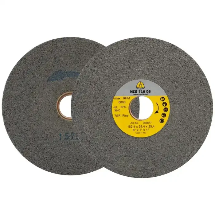 Hochleistungs-Vliesscheiben NCO 710DB 9 SF hart, 152,4 x 25,4 x 25,4 mm Fine Siliziumkarbid
