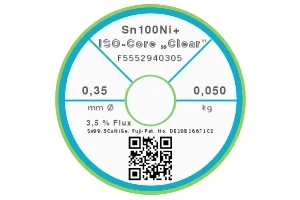 ISO-Core Clear SN100Ni+ – Ø 0.35 mm – 50 gr