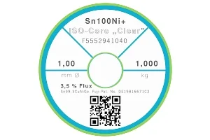 ISO-Core Clear SN100Ni+ – Ø 1.00 mm – 1000 gr