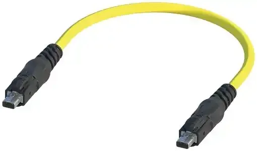 Kabelkonfektionen, T1 SPE IP20 1x2xAWG22/7 PUR 0,2m