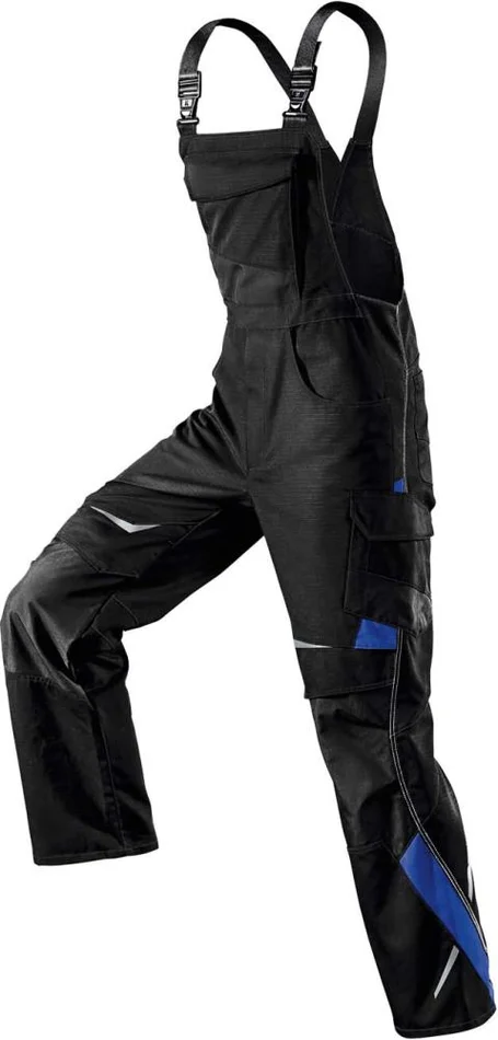 Latzhose PULSSCHLAG Gr. 52, schw./kbl.blau