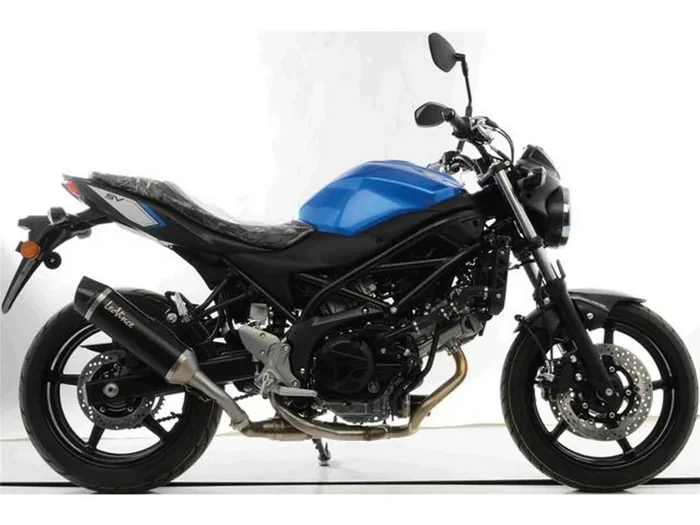 LEOVINCE Schalldämpfer „SBK Nero“ Edelstahl, Carbo 14031, Slip-On