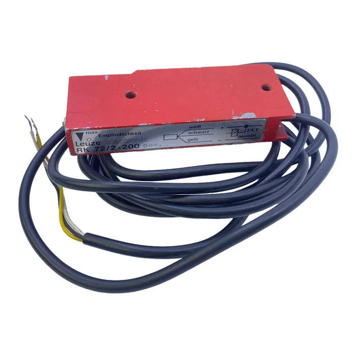 Leuze RK72/2-200 Lichttaster energetisch 12…30V DC NPN 100 Hz 3-adrig