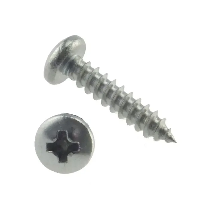 Linsen-Blechschraube DIN 7981 Edelstahl A4 Form C-H 4,8 x 60 – 250 Stück