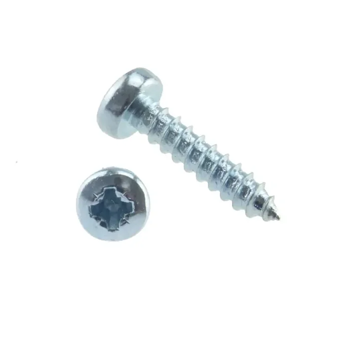 Linsen-Blechschraube DIN 7981 Stahl galv. verzinkt Form C-Z 2,2 x 13 – 2000 Stück