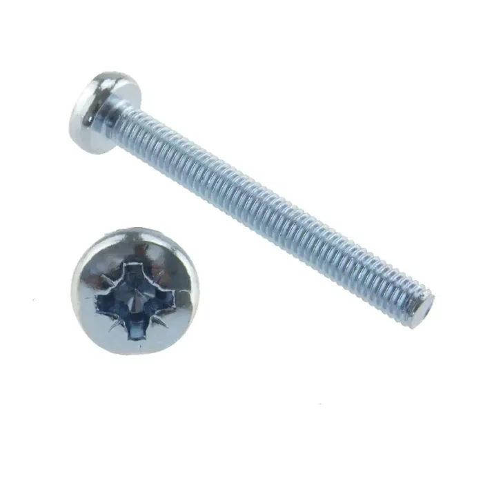 Linsenschraube PZ-Kreuzschlitz Z DIN 7985 4.8 Stahl gal verz. M 4 x 30 – 1000 Stück