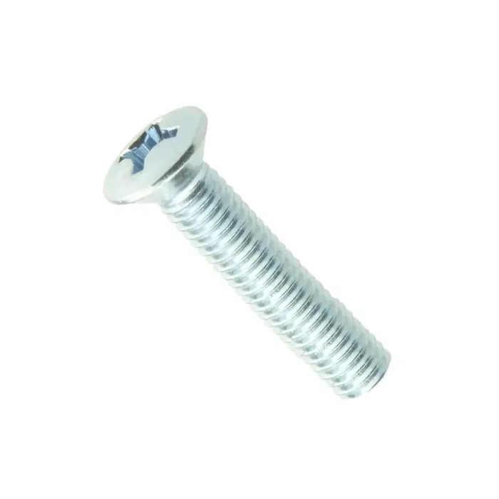 Linsensenkschrauben mit PH-Kreuzschlitz ISO 7047 4.8 Stahl galv. verz. M 2,5 x 10 – 2000 Stk