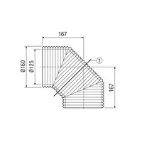 Maico MT-B125 90/45 0059.0983