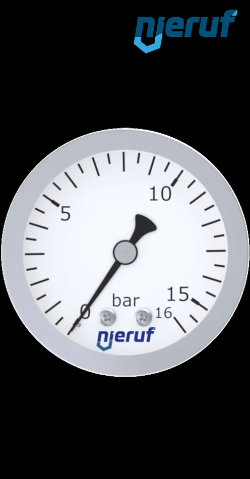 Manometer G 1/4″ axial 63 mm Edelstahl MM06 0 – 25,0 bar