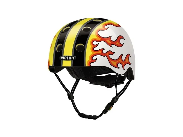 MELON Helm „All Stars“ Urban Active, Magnetverschl fired up, Gr.