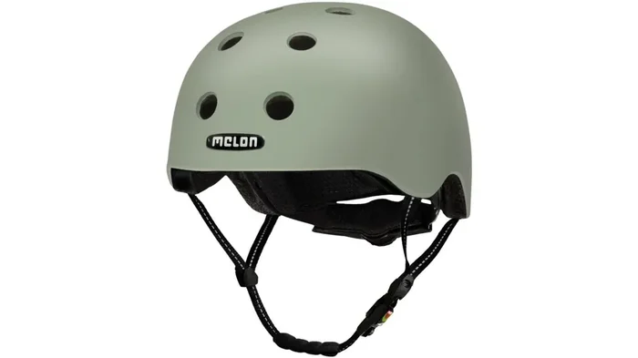 MELON Helm „Posh“ Urban Active, Magnetverschluss, New York, grau
