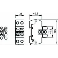 Obo Bettermann MCD 125-B NPE 5096865