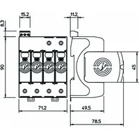 Obo Bettermann V50-4+FS-280 5093518
