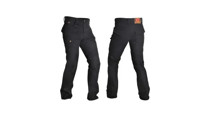 OXFORD Jeanshose „SP-J4“, 100% Baumwolle, schwarz, Abriebfestes