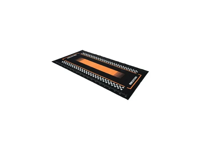OXFORD Werkstattmatte „L“ 5 mm hochfloriger Teppic Pitlane orange