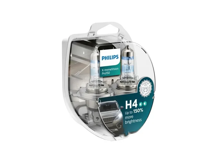 PHILIPS Hauptlampe „X-tremeVision Pro 15 2 Stück in Kunststoffbox