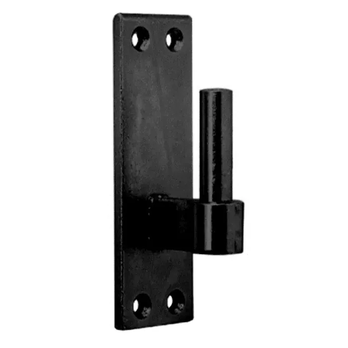 Plattenhaken Plattenkloben D3 Dorndurchmesser 10 mm Abstand 7 mm schwarz