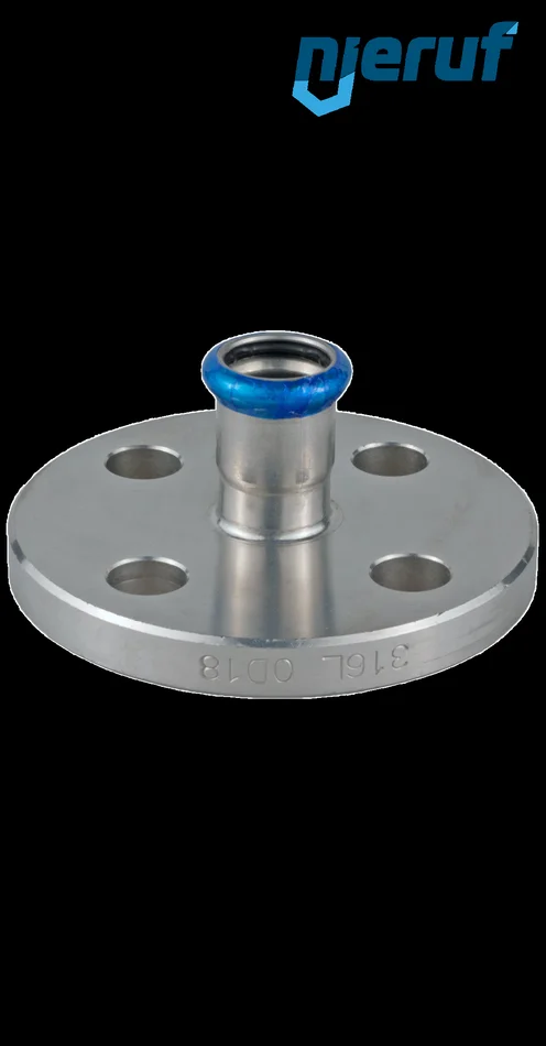 Pressfitting Übergangsflansch I DN32 – 35,0 mm, Edelstahl