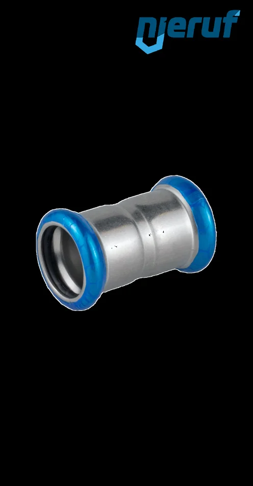 Pressmuffe I x I DN20 – 22,0 mm, Edelstahl