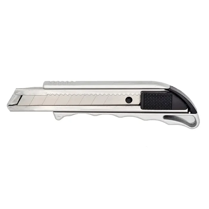 Profi Cuttermesser Universalmesser aus Aluminium mit 18mm Abbrechklinge – 144er-Pack