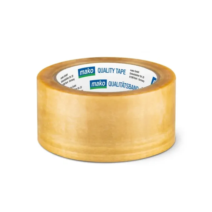 Profi-Packband PREMIUM extrem reißfeste PVC-Folie Naturkautschuk-Kleber 50 mm x 66 m