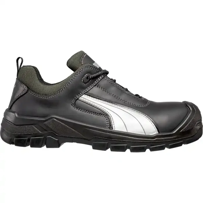 Puma CASCADES LOW robuster Sicherheitsschuh S3 schwarz/grau Gr. 42