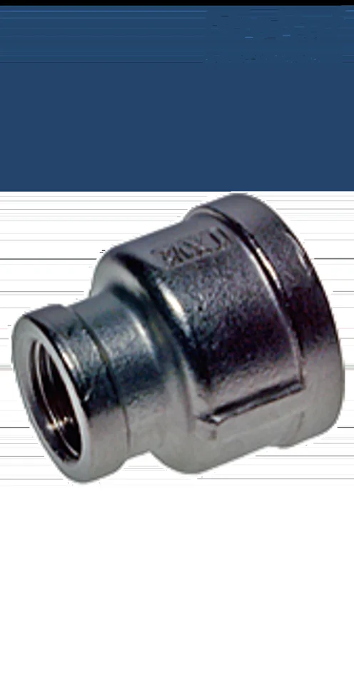 Reduziermuffe 3/8″ x 1/4″ Zoll NPT Edelstahl 316L Innengewinde