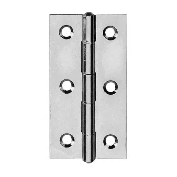 Scharnier Kistenband schmal mit versenkten Schraublöchern verzinkt 41 x 80 mm