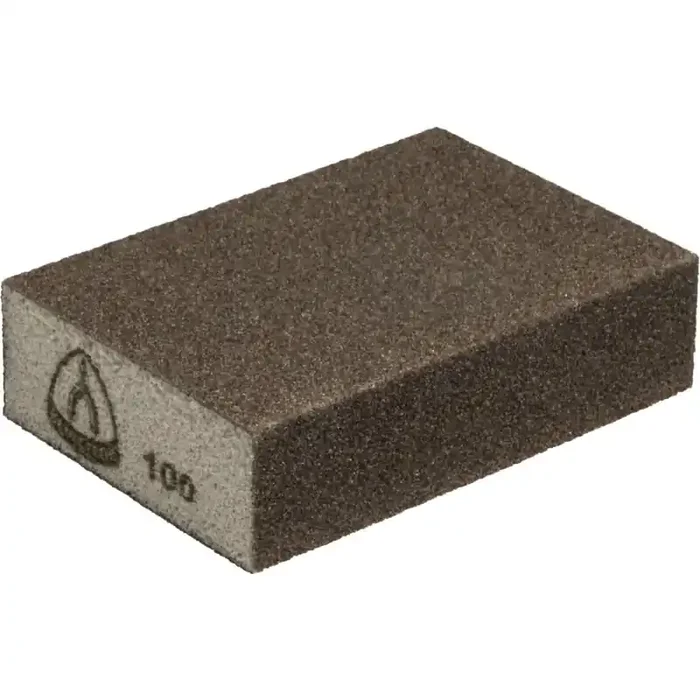 Schleifklotz SK 500 für Farbe, Lack, Spachtelmasse, Holz 70 x 100 x 25 mm Körnung 60