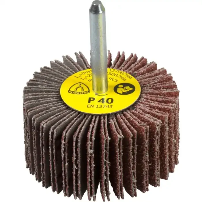 Schleifmopstifte KM 613 Fächerschleifer Metall universal 20 x 20 x 6 mm Korn 320 – 1 Stück