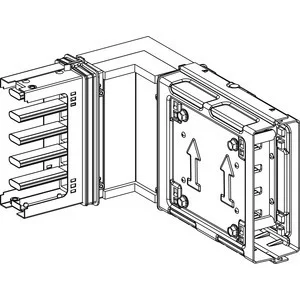 Schneider Electric Canalis Winkel f KSC400DLC40