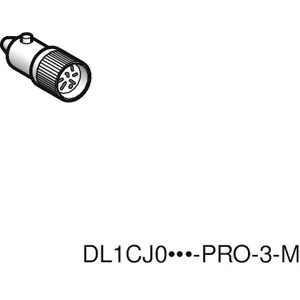 Schneider Electric LED-Lampe grün DL1CJ0483
