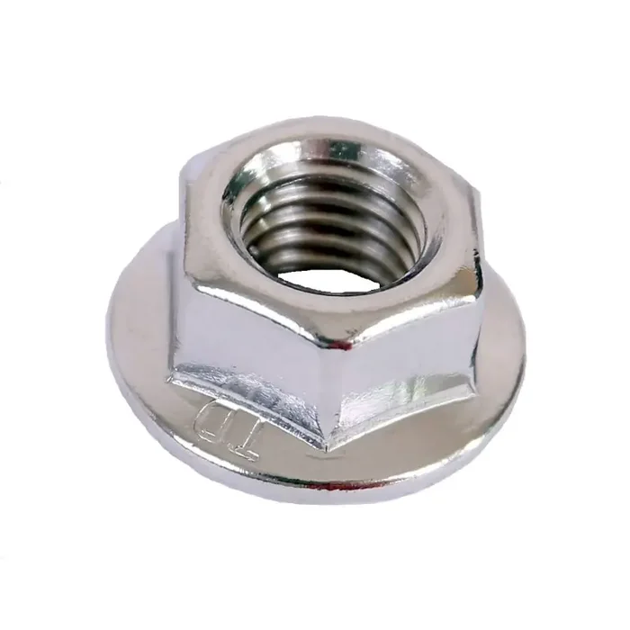 Sechskantmuttern mit Flansch DIN 6923 Edelstahl A4 blank M 6 – 1000 Stück
