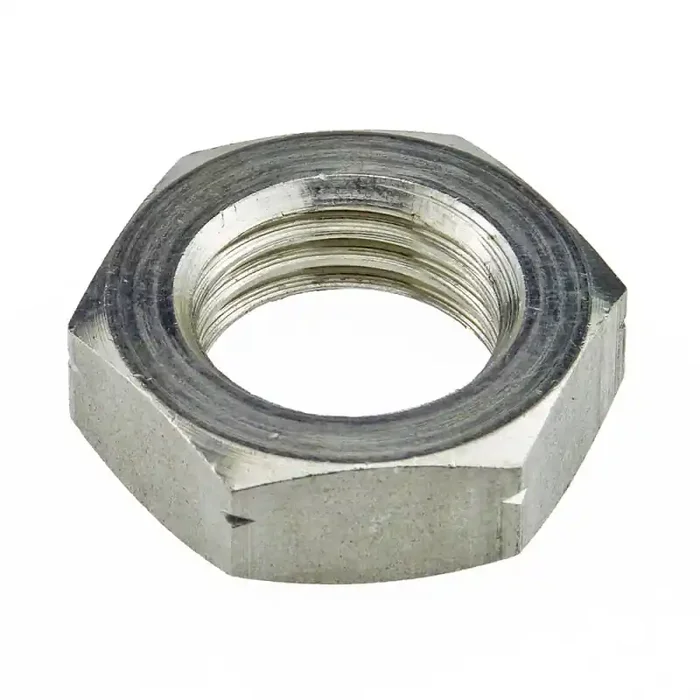 Sechskantmuttern niedrig mit Fasen metr. Feingewinde ISO 8675 Edelstahl A2 blank M 14 x 1,5 – 25 Stk