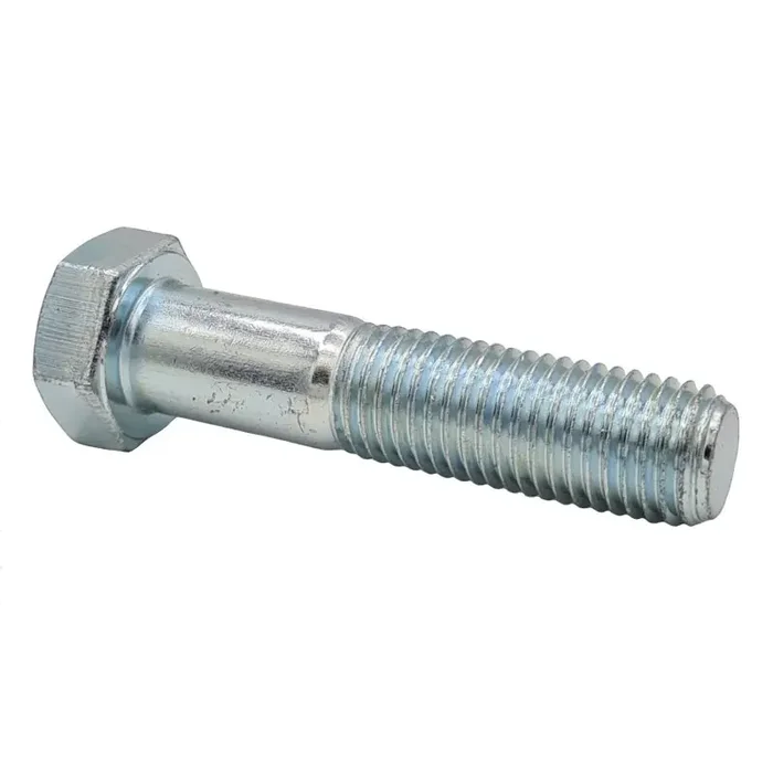 Sechskantschraube mit Schaft DIN 931 8.8 Stahl galv. verzinkt M 8 x 75 – 200 Stück