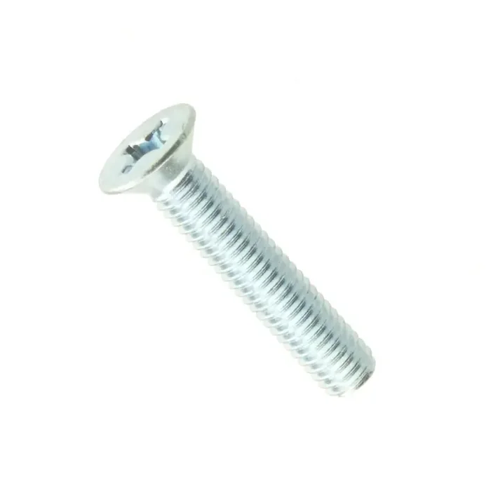 Senkschrauben mit PH-Kreuzschlitz H ISO 7046-1 4.8 Stahl gal verzinkt M 2,5 x 12 – 2000 Stk