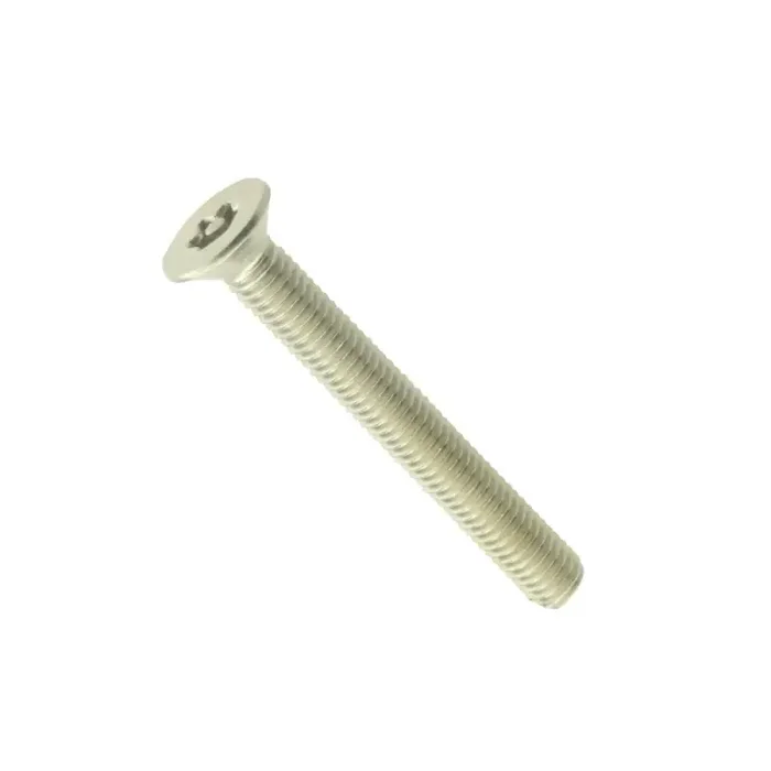 Sicherheits-Schraube mit Senkkopf ähnl. ISO 10642 A2 mit Pin-Tx M 4 x 10 – 100 Stück