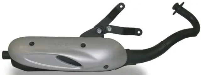 SITO PLUS Schalldämpfer „Sport“ Stahl schwarz/silber