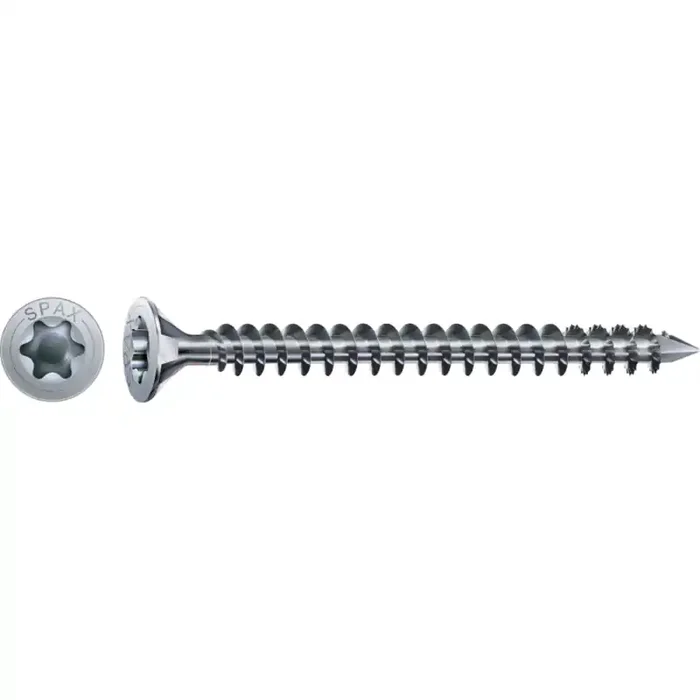 SPAX Holzbauschraube WIROX Vollgewinde Senkkopf T-STAR plus CUT-Spitze 10 x 800mm – 25 Stück