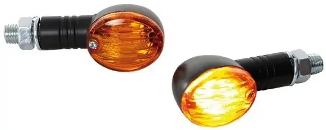 SPEC-X Blinker „Mini-Bullet“ SB-verpackt, E-geprüf Glas orange, k