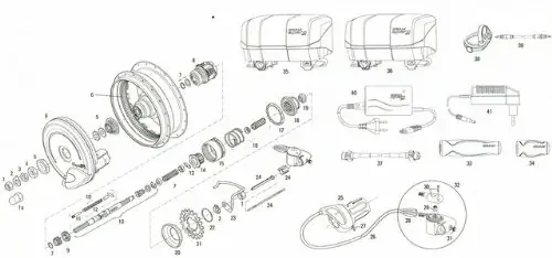 SRAM Ersatz für „Sparc“ Steuerkabel 1600 mm