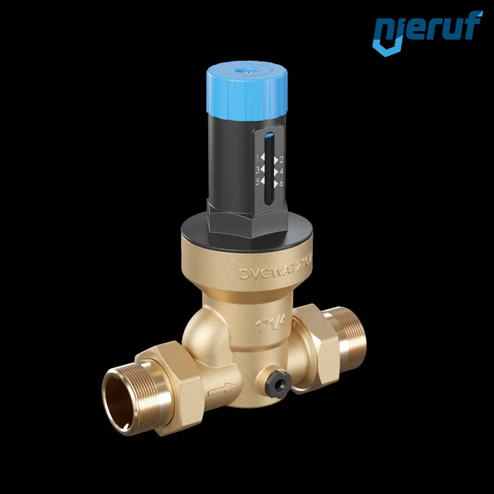 Trinkwasser-Druckminderer 1 1/4″ DVGW 1,5 – 6,0 bar