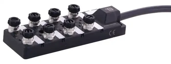 Verteilerboxen, har-SAB M12/8/5p PAC 5m PVC