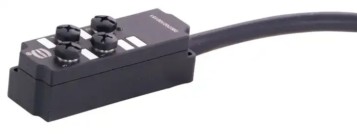 Verteilerboxen, har-SAB M8/4/3p PAC 2m PVC w/o LED