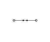 WAGO Leiter-Durchgangsklemmemit 2204-1203