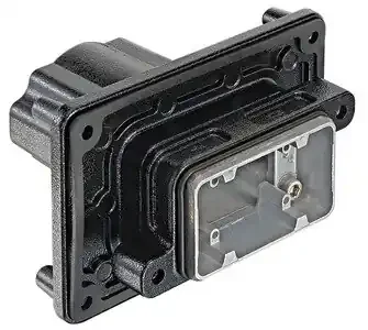 Wanddurchführungsgehäuse, Han 6HPR-WDF-Gehäuse-1xM40