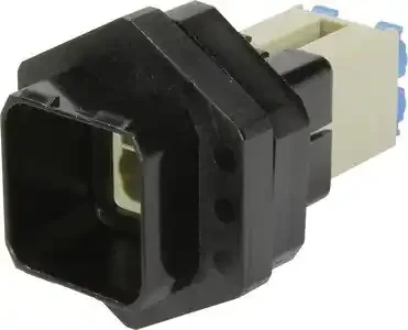 Wanddurchführungsset, Han PP Power PFT M25 QL 1,5mm²